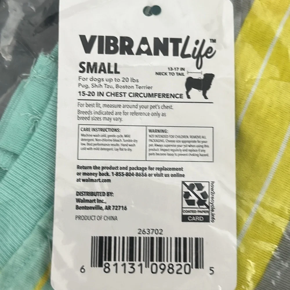 Vibrant new package
